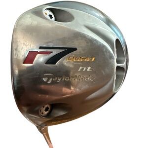TaylorMade R7 Quad ht LH Titanium Flex Driver M.A.S. 2 Mid Torque Soft Tip
